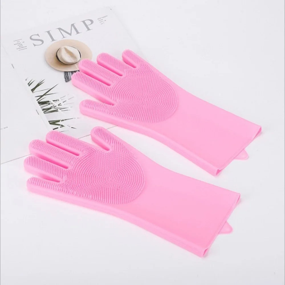 Bathroom Dog Cats Bath Brush Massage Gloves Soft Rubber Comb Pet Accessories for Cats Shower Cleaning Tools Suppliers