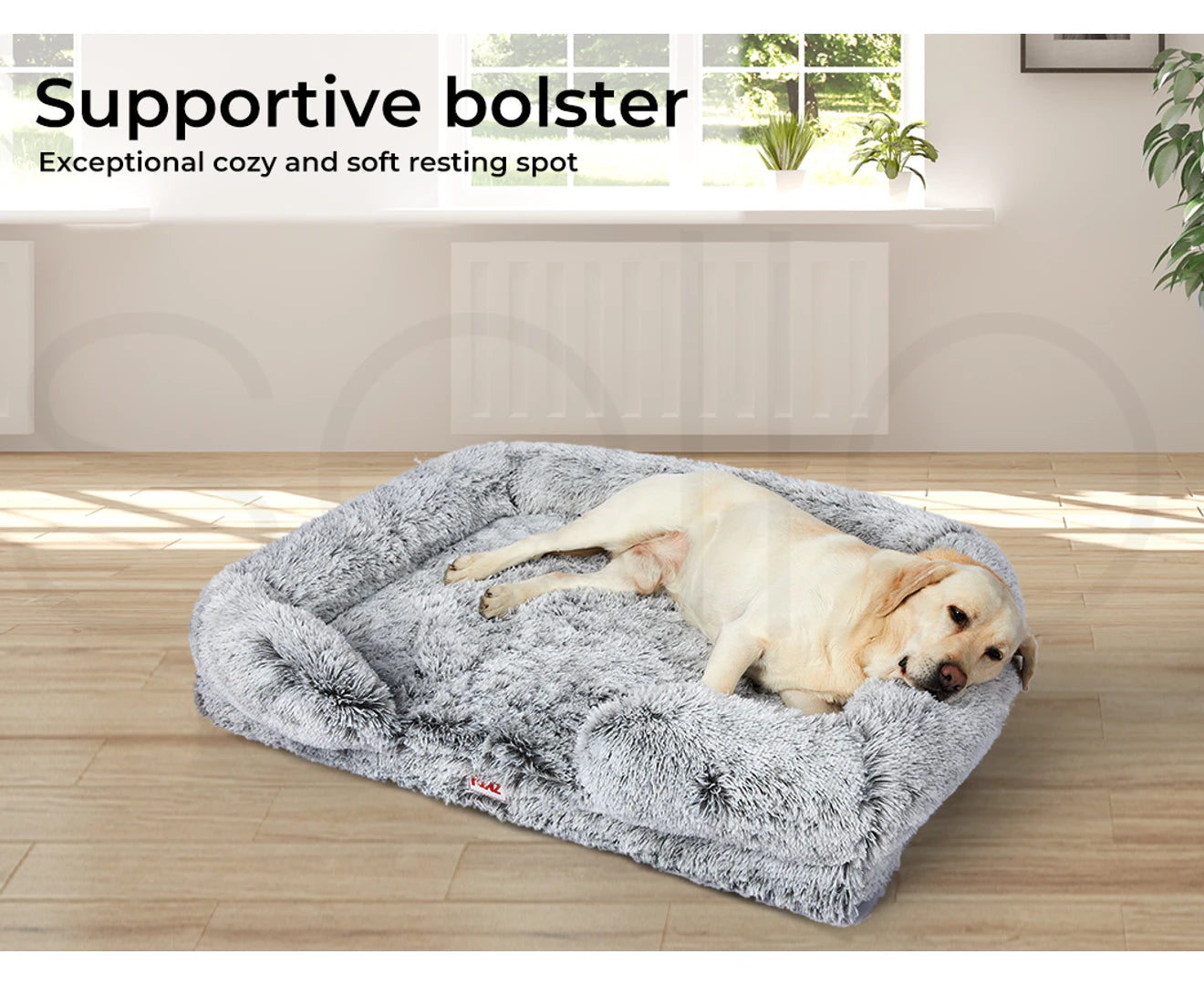 Pet Bed Orthopedic Sofa Dog Beds Bedding Soft Warm Mat Mattress Cushion L