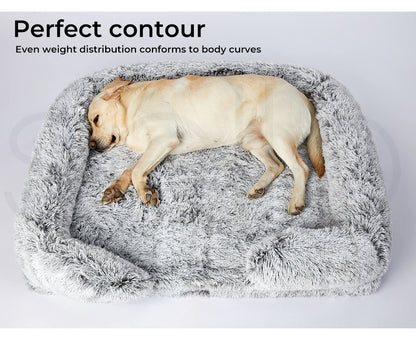 Pet Bed Orthopedic Sofa Dog Beds Bedding Soft Warm Mat Mattress Cushion L